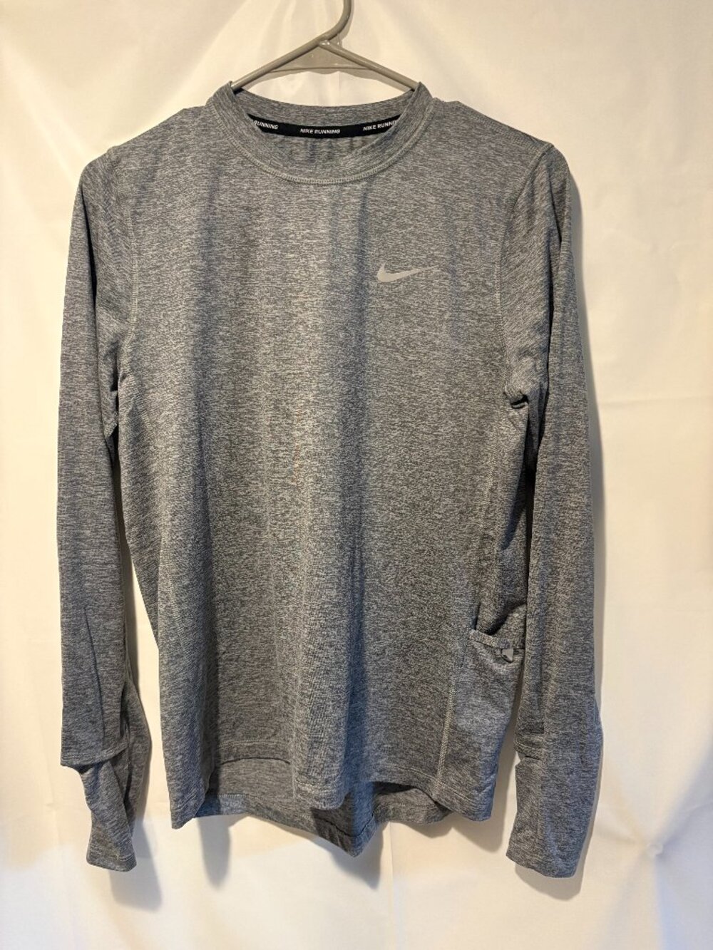 Womens Nike Size S Dri Fit Element Crew Long Sleeve Running Shirt